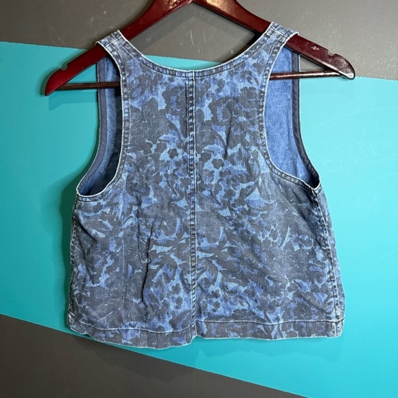 Wilfred Gray Black Sleeveless Crop Tank Top - Picture 5 of 8